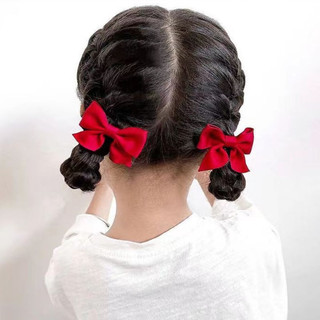 Set 2 kẹp tóc đính nơ xinh cho bé