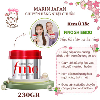 (Chuẩn Store, Có Bill + Video Mua Hàng) Ủ Tóc Fino Shiseido Nhật