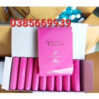 Hộp 10 vĩ kem dưỡng milbon 4+ grand linkage tóc to sợi 9g*4 - vĩ
