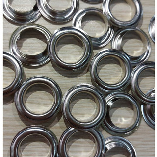 Khoen ore 18mm (18 ly) Khuy mắt cáo đóng bạt, bấm bạt, bấm túi giấy Bằng sắt Túi 100 cái + 100 long đền