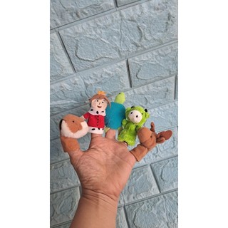 Combo 4 con rối ngón tay (hết đỏ)