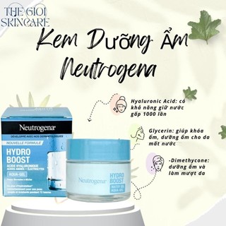 Kem dưỡng neutrogen , dưỡng ẩm cấp nước tái tạo phục hồi cho da