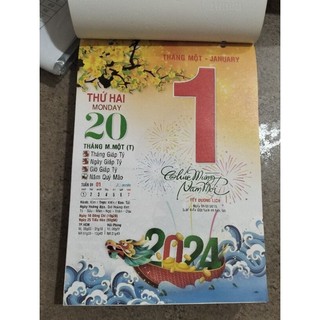 bloc lịch 14.5x20.5