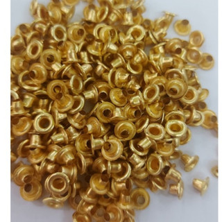 Khoen ore 3mm (Khoen 3 ly) Khuy mắt cáo đóng bạt, bấm bạt, bấm túi giấy Bằng sắt xi Túi 100 cái (không có long đền)
