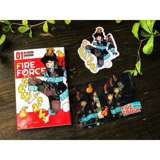 Sổ fire force tập 1,2,3,4,5,6,7,11 - đủ quà