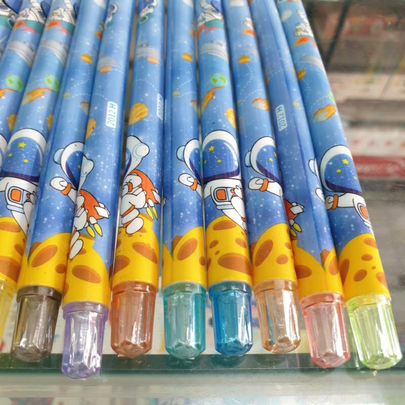 Bút chì tô màu sáp 12 Màu, 1012  , lớn  cm