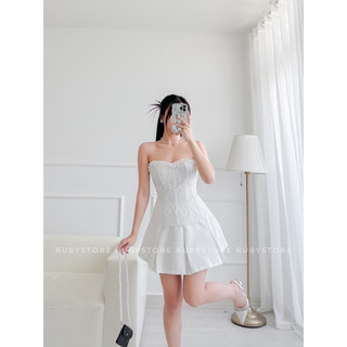 CÓ BIGSIZE Chân Váy Xếp Ly To Lưng Cao RUBYSTORE