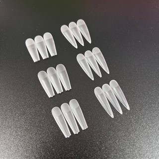 Móng Úp Nhọn, Thang HSM Trong Nhám Lẻ Số 5,6,7,8,9 - Móng Úp Lẻ Size Phom Đẹp 5-9