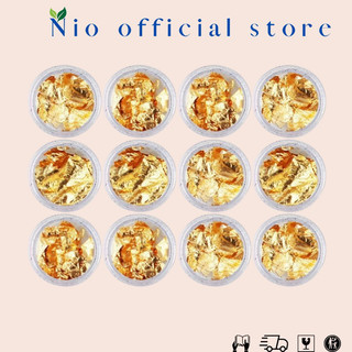 Nhũ Giấy nhũ vàng Bạc ( set 12 hũ )