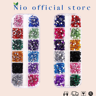 Đá nhựa khay 12 mầu
