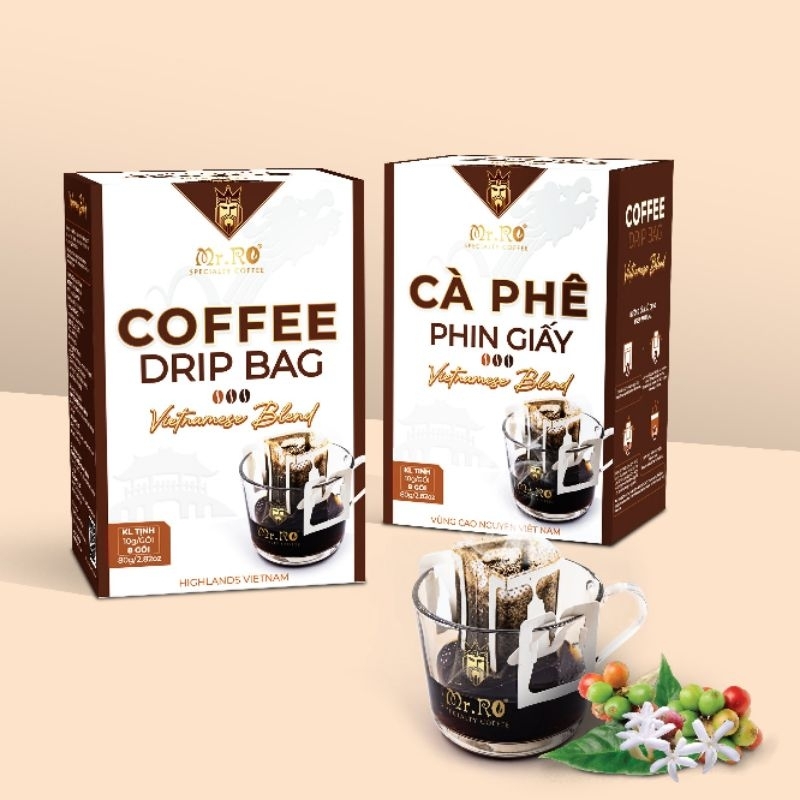 cà phê phin giấy Vietnamese Blend