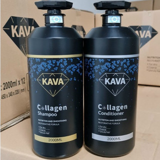 Dầu gội kava collagen hương nước hoa mềm mượt, sạch gầu ngứa 2000ml
