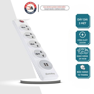 Ổ cắm điện đa năng chống sét - Hàng nhập khẩu