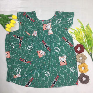Đồ bộ đùi tay cánh tiên Lanh (Tole) Size 2 (Từ 50kg-60kg)