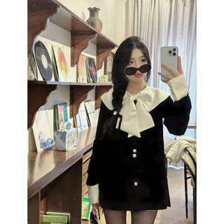 Váy nhung nơ to siêu xinh G43