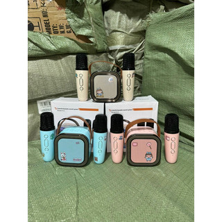 Loa Bluetooth Karaoke Mini K12 Kèm Micro,Bộ Hát Karaok Mini