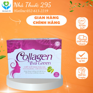 Viên C.ollagen Eva Green DANIPHARM Sản phẩm giúp da mịn màng ngăn ngừa lão hóa lọ 30 viên