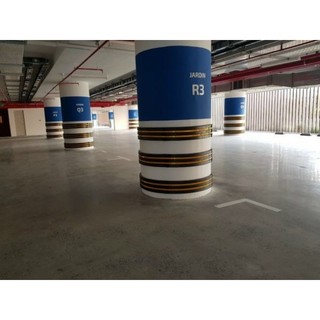 cao su chống va đập cột tròn , ốp cột tròn