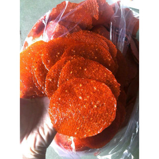 [Có hoả tốc]1kg Khô cá thu đỏ chuẩn vị tuổi thơ( tỷ lệ cá nhiều) vị mặn ngọt cay cay