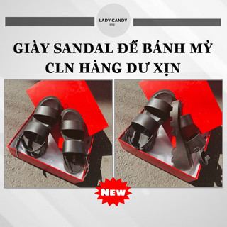 Giày sandal nữ 2 quai đế 5cm,dép quai hậu cao cấp 2024
