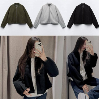 áo khoác dạ nữ zara dư xịn có dây rút mặc được hai kiểu