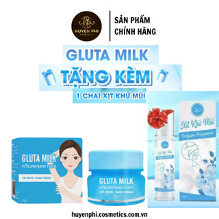 Kem thâm nách Gluta Milk an toàn cho bầu 15g