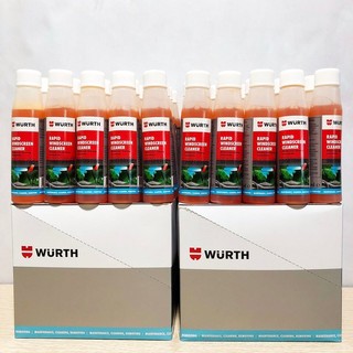 Combo 10 chai rửa kính ô tô Wurth. Cam kết chính hãng 100%