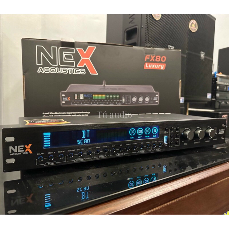 Vang cơ lai số thế hệ mới Nex Acoustic FX80 Luxury (Là mẫu vang cao cấp của Nex, chống hú tốt)