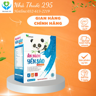 Ống yến sào DANIPHARM, Sản phẩm tăng khả năng hấp thu, kích thích bé ăn ngon Hộp 10ml x 20 ống