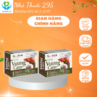 Thải độc gan , Viên uống bổ gan Vương Can làm mát gan tăng cường chức năng gan Vương Can, 2 lọ 60 viên