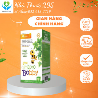 Siro ho Hapro Boppy TW Hanopharco cho bé giảm ho giảm đau rát họng, lọ 100ml
