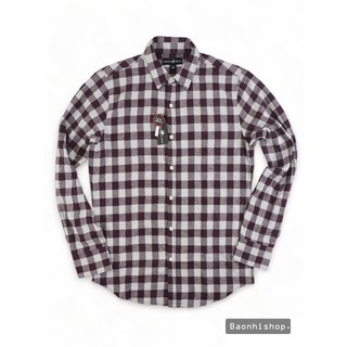 Áo sơ mi nam belivery hills slim fit flannel shirt - size s-m