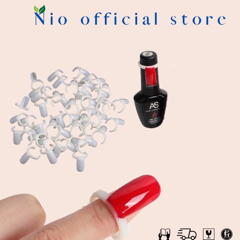 Móng mẫu cài lọ sơn ( túi 50 móng )