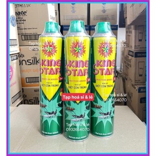 Xịt muỗi diệt côn trùng king star 600ml