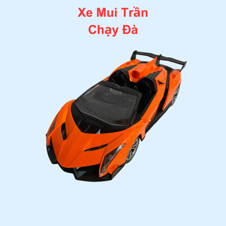 Đồ chơi xe mui trần chạy đà 27cm màu đỏ cực sang trọng đẹp mắt cho bé vui chơi