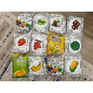 Kẹo dẻo đồ ăn vặt kẹo Tết trái cây siêu ngon Thái Lan, kẹo Chewy