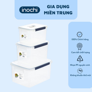 Thùng nhựa, hộp nhựa trong suốt cao cấp đựng thực phẩm Inochi 10L-18L-30L Inochi