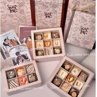 Socola valentine mẫu mới 2024 và hoa sáp 14/2, hoa 8/3, hoa sinh nhật