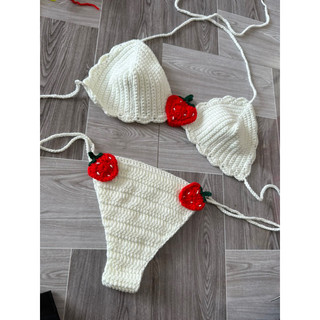 Rose Bikini Len (Crochet Handmade)