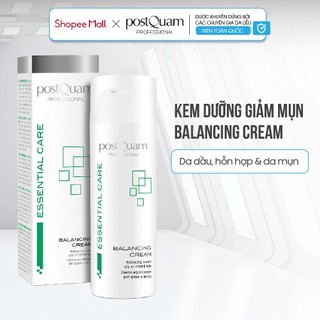 Kem dưỡng giảm mụn Postquam Balancing Cream thông thoáng lỗ chân lông và loại bỏ dầu cho da - PosQuam 50ml