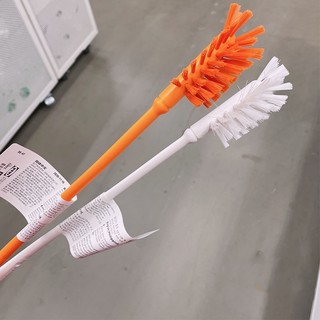Cọ vệ sinh rửa chai lọ bình IKEA Medelvag - 42cm  [Hàng chuẩn, chuyên dùng cho chai miệng nhỏ]