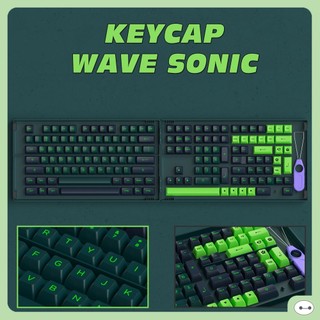 Keycap AKKO WAVE SONIC (PBT Double-Shot/ASA profile/226 nút)