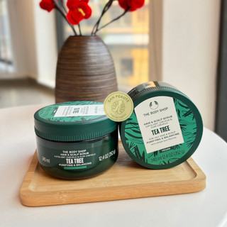 [date 10/2025] Dầu gội Tẩy tế bào chết da đầu The Body Shop Tea Tree Hair scrub
