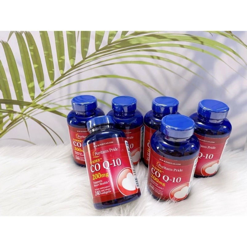 Viên uống Puritan’s Pride Qsorb CoQ10 100mg 240 viên.