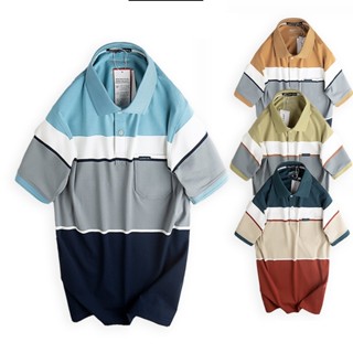 Áo thun nam trung niên có túi cao cấp BIG SIZE -Chất liệu cotton cá sấu cao cấp - Form suông thoải mái size 50 tới 90kg.