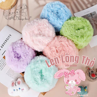 Len lông thỏ nhân tạo - bảng màu 1 - cuộn 50g/100g