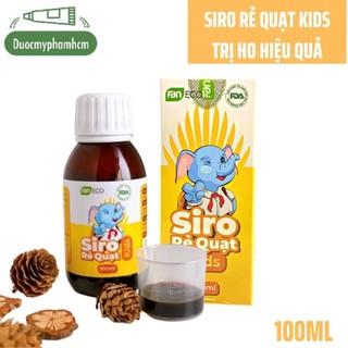 Siro ho rẻ quạt kids Faneco lọ 100ml