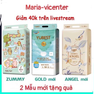 [HCM] Tã/Bỉm Yubest Zummy Pooh/Gold /Angel/ KEIANN / HAPPY SPONGE Dán / Quần Size S90,M84,L78,XL72,XXL66