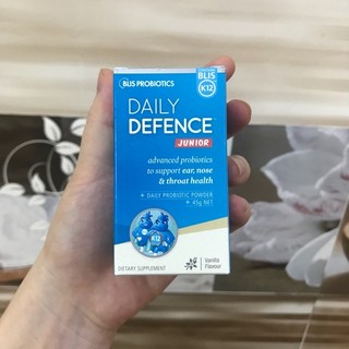 Men vi sinh tai mũi họng blis probiotics daily defence junior, 45gr