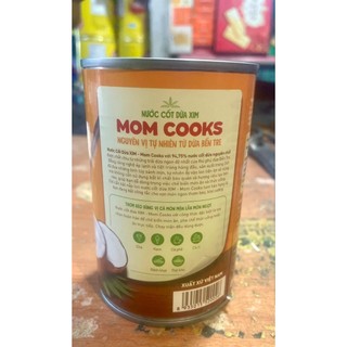 Nước cốt dừa chef's choice MOM COOKS lon 400ml